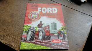Ford Tractor New Catalog for 1953 Golden Jubilee Model