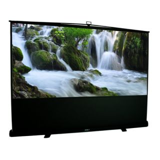 FAVI 16 9 100 inch Portable Floor Stand Pull Up Projector Screen FS HD