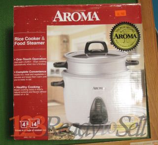 Aroma 14 Cup Pot Style Rice Cooker and Food Steamer