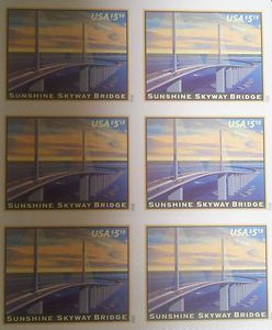 4649 Sunshine Skyway Bridge Priority Flat Rate $5 15 US Postage Stamp