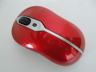 Dell Bluetooth 5 Button Wireless Travel Mouse Red Glossy Mate Finish