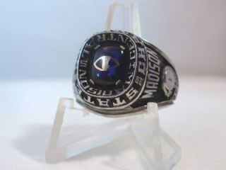 Jostens High School State Championship Football Ring Madison 11th in