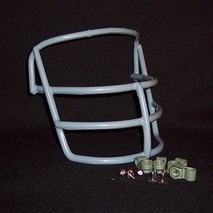 1968 Square Jaw JOP Football Helmet Face Mask w Clips