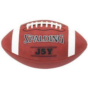 New Spalding J5Y Leather Football Youth Retail Price $49 99