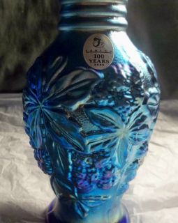 Fenton Favrene Loganberry Vase 2005 Shelley Fenton MIB 4359 FN