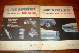  1965 Ford Car Parts Catalog Parts Book Falcon Galaxie Fairlane