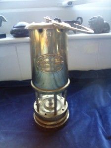 Ferndale Coal Mining Co Brass Miners Lamp Collectable