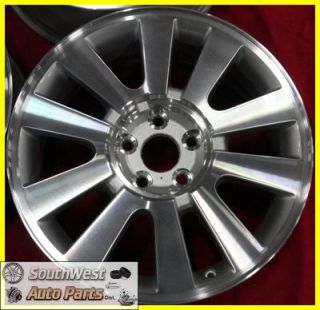 08 09 Ford Taurus x 18 Machined Silver Wheels New Take Factory Rims
