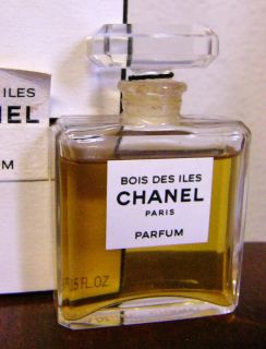 CHANEL BOIS DES ILES PERFUME PARFUM 1 2 OZ BOTTLE FULL W BOX