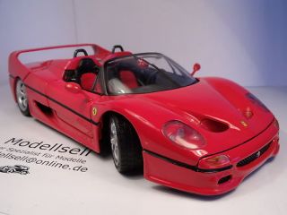 Ferrari F50 Cabrio Maisto 1 18 Modellauto