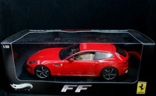 ferrari ff hot wheels elite new 1 18 scale made of die cast metal and