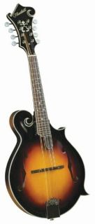 Flinthill FHM75 F Style Hand Carved Spruce Top Scroll Mandolin