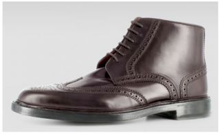 Florsheim Duckie Brown Burgundy Shell Cordovan Leather Boots Shoes