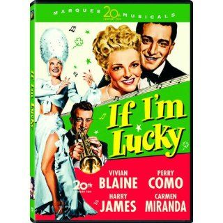 If IM Lucky DVD 2008 Phil Silvers Carmen Miranda Perry Como