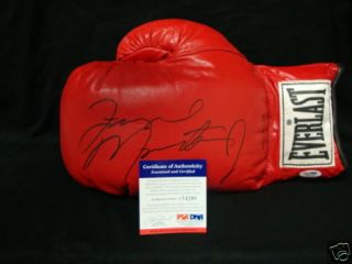 Floyd MAYWEATHER Jr Autographed Boxing Glove PSA DNA
