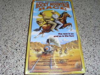  Rocky Mountain Race VHS Forrest Tucker New SEALED Mark Twain