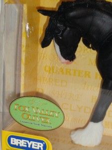 Fox Valley Oliver Shire Breyer Collectible Model Horse