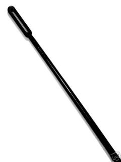 Flute Black Plastic Cleaning Rod Fits in All Cases
