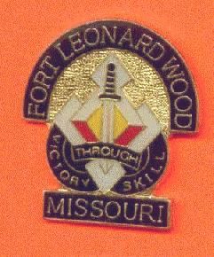  Fort Leonard Wood Missouri Hat Pin
