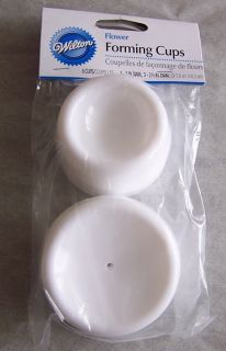  Wilton Flower Forming Cups 6 Cups New
