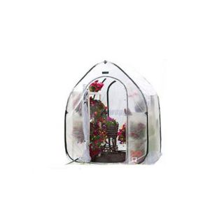 product name flowerhouse fhph155 6 5 ft x 5 ft pop up plant house