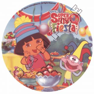 Dora Super Silly Fiesta Edible Image® Cake Topper
