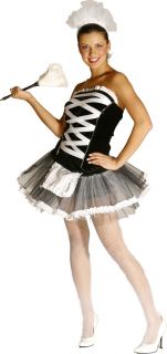 This Fifi La Bouf Costume looks like a cross between a French Maid and