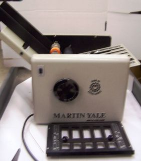Martin Yale CV 7 Autofolder Paper Folding Machine