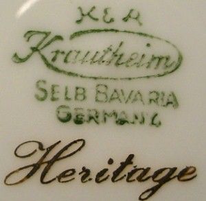 Franconia Krautheim China Heritage pttrn Meat Platter