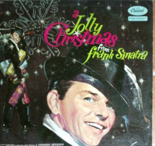 Frank Sinatra A Jolly Christmas 33 RPM 12 Vinyl LP Capitol Records