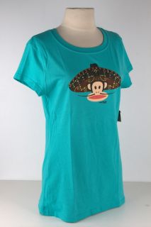 Paul Frank Green Mexican Sombrero T Shirt 2407