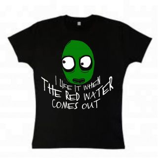 Salad Fingers Red Water Female Fit T Shirt All Sizes Various Colours