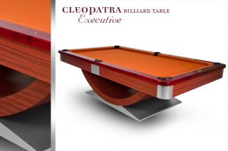  Cleopatra U Billiard table Luxury pool table fully customized finishes