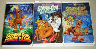 Scooby Doo 3 VHS on Zombie Island Meets The Boo Brothers The Witchs