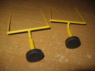 set of magnetized goal posts for use with any Tudor Electric Football