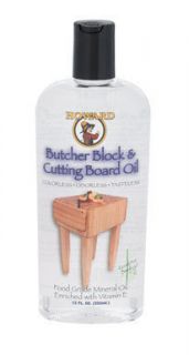Howard Butcher Block Cutting Board Oil 12oz BBB012 Food Grade Mineral