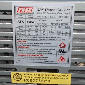 Fred SPS House 150W ATX DC to DC Switching Power Supply SPS DY150H New