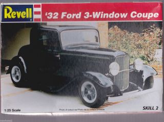 Revell 32 Ford 3 Window Coupe Car Model Kit 1996