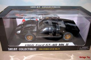 Ford GT 40 MkII   Shelby 118 diecast   1966 LeMans Test Car