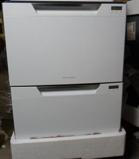 Fisher & Paykel DD24DCW7 Semi Integrated Double DishDrawer with