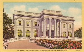 Marble Palace Frederick H Prince Home Newport R I 46D
