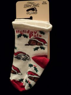For Bare Feet Holiday Pals Infant Christmas Socks