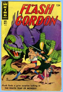 Flash Gordon 2 · Frank Bolle · King Comics 1966 G VG s H Free w $29