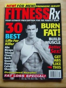 Fitness RX Bodybuilding Premiere Issue Frank Sepe 5 03