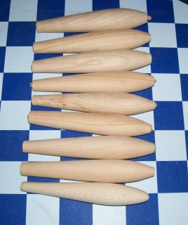 Large Wooden Fishing Blanks Plugs Lures Cherry Wood Minnow Shaped