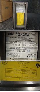 Flanders HEPA Filter 12x12x6 7053 NE CC D 125 CFM