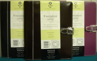 Franklin Covey Brown Executive Padfolio, Cover color 