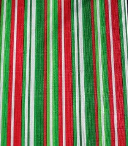  winter red green white stripes vinyl tablecloth flannel back all sizes