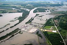 nebraska s fort calhoun nuclear generating station was inundated when