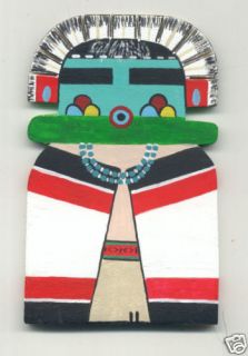 Hopi Morning Kachina Flat Doll or Tithu by Milford Harvey New